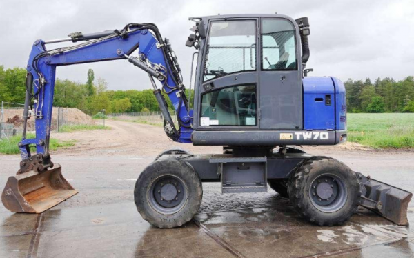 Pelle sur pneus Terex TW70 Occasion – Image 2