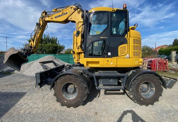Pelle sur pneus Komatsu PW 118MR-11