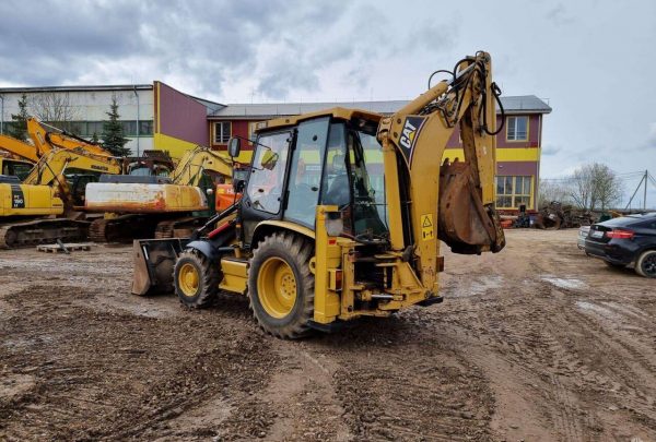 Tractopelle CATERPILLAR 428D Occasion – Image 2