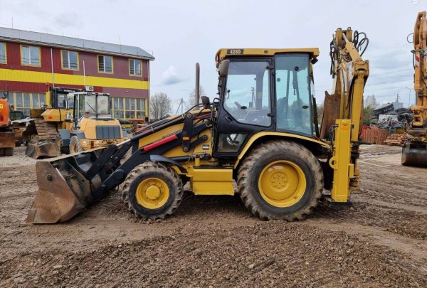 Tractopelle CATERPILLAR 428D Occasion – Image 3