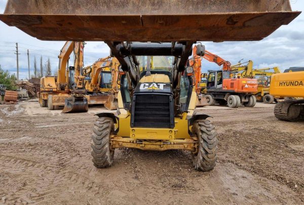 Tractopelle CATERPILLAR 428D Occasion – Image 4