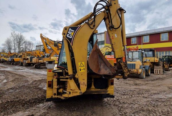 Tractopelle CATERPILLAR 428D Occasion – Image 9