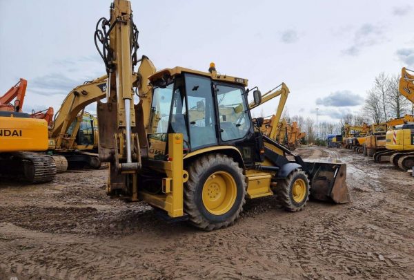 Tractopelle CATERPILLAR 428D Occasion – Image 8