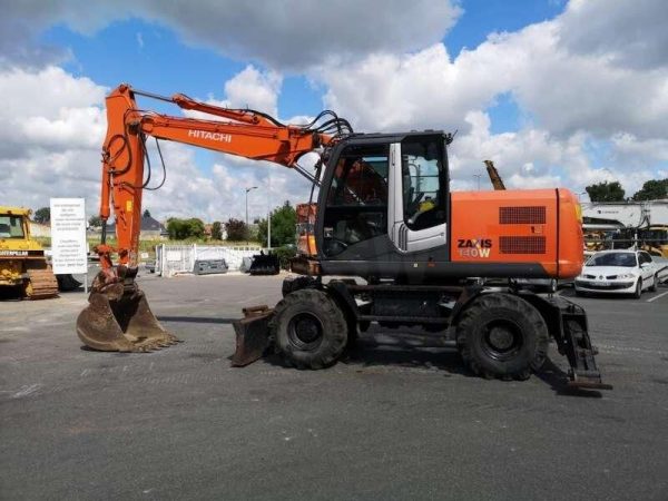 Pelle sur pneus HITACHI ZX140W-3 – Image 4