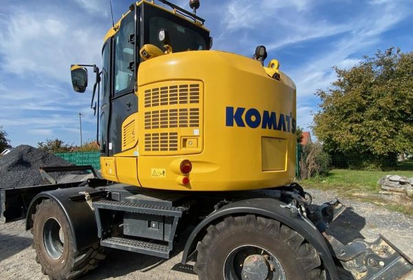 Pelle sur pneus Komatsu PW 118MR-11 – Image 6