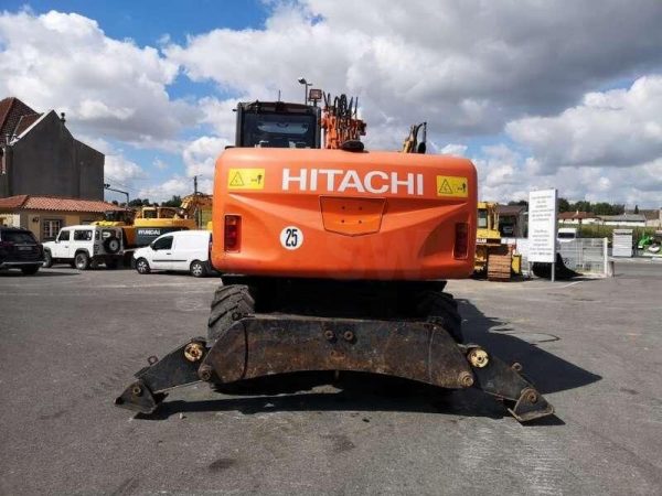 Pelle sur pneus HITACHI ZX140W-3 – Image 6