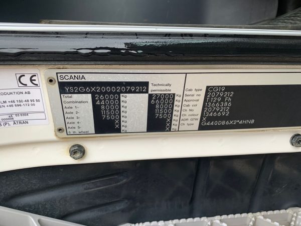 Camion Frigorifique SCANIA G440 – Image 5
