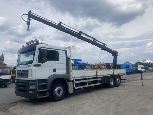 Camion Plateau MAN TGA 26.350 6X2