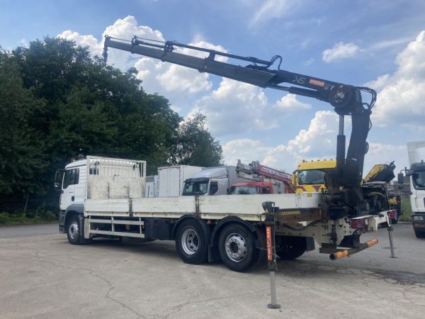 Camion Plateau MAN TGA 26.350 6X2 – Image 2