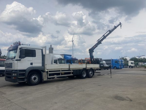 Camion Plateau MAN TGA 26.350 6X2 – Image 6