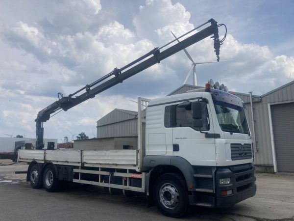 Camion Plateau MAN TGA 26.350 6X2 – Image 5