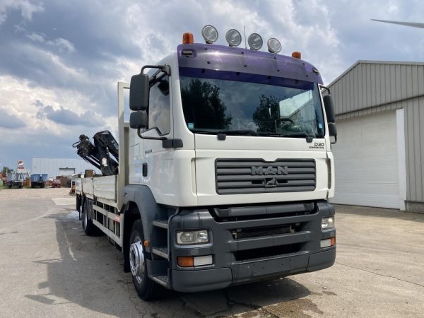 Camion Plateau MAN TGA 26.350 6X2 – Image 3