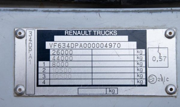 Camion Plateau RENAULT KERAX 410-6x4 – Image 6