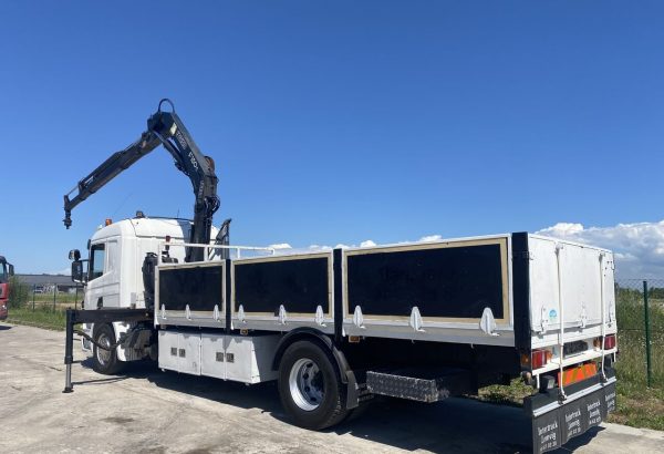 Camion Plateau SCANIA P230 + Fassi F150AC – Image 4