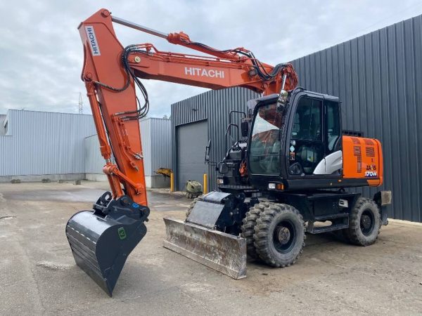 Pelle sur pneus HITACHI ZX 170 W – Image 5