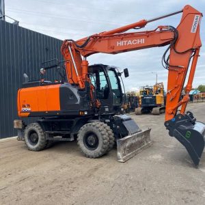 Pelle sur pneus HITACHI ZX 170 W