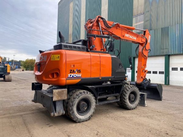 Pelle sur pneus HITACHI ZX 170 W – Image 2
